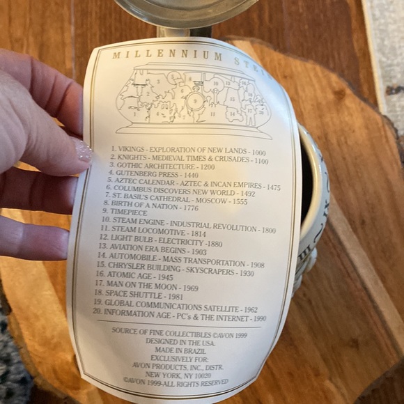 Vintage MILLENNIUM embossed stein mug - Picture 11 of 16